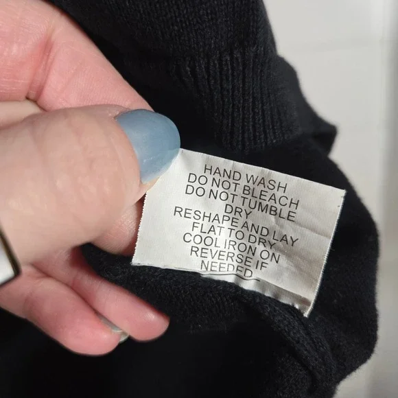 Pink Martini Novelty Tiger Graphic Knit Sweater Cotton Blend Small Goth Preppy - Picture 5 of 8